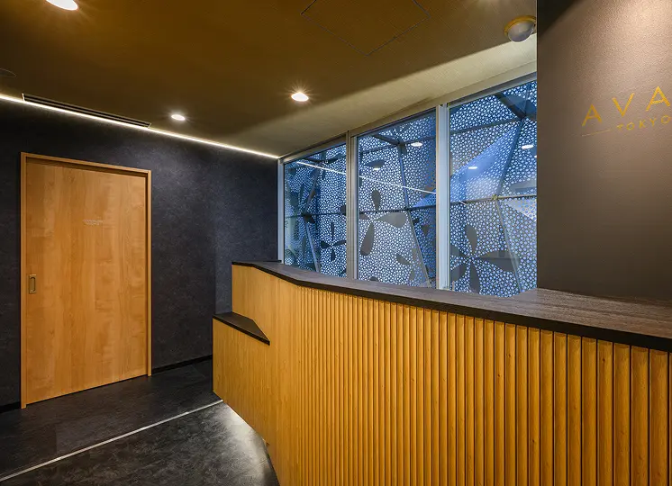 AVAN TOKYO 銀座の入口