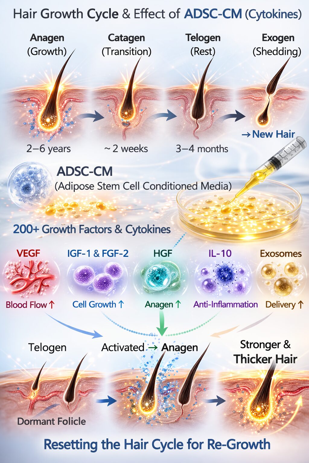 smoking hair loss scalp regeneration stem cell